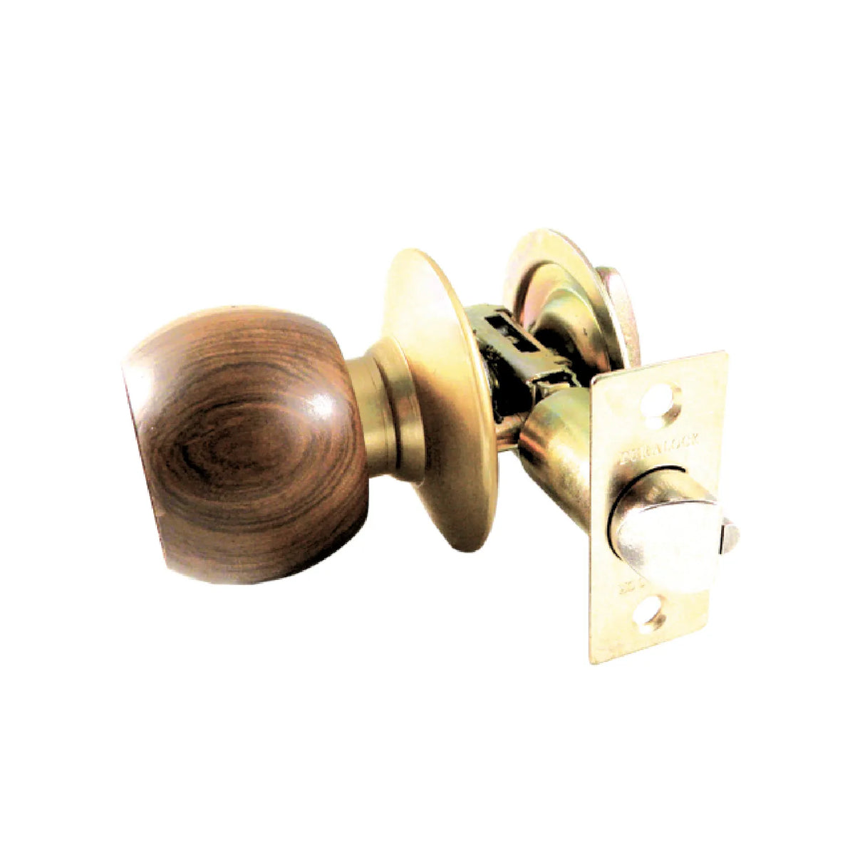 Cerradura de Pomo de Madera