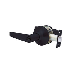 Cerradura de Manija Metálica Maciza Tubular 210 - Negro Mate
