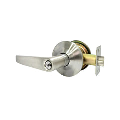 Cerradura de Manija Metálica Maciza Tubular 210 - Cromo Mate