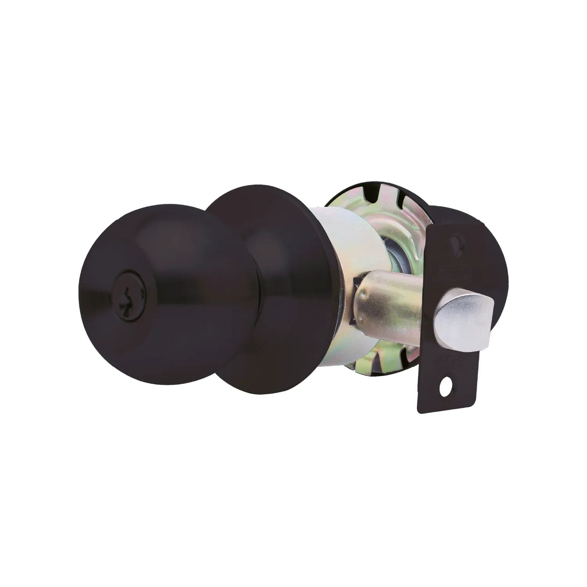 Cerradura de Pomo 270 - Negro Mate