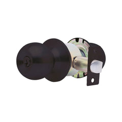 Cerradura de Pomo 270 - Negro Mate