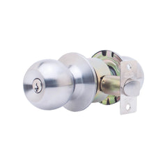 Cerradura de Pomo 270 - Cromo Mate