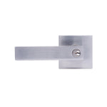 Cerradura de Manija Metálica Maciza 360 - Cromo Mate