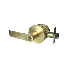 Cerradura de Manija Metálica Maciza 370 - Dorado Satín