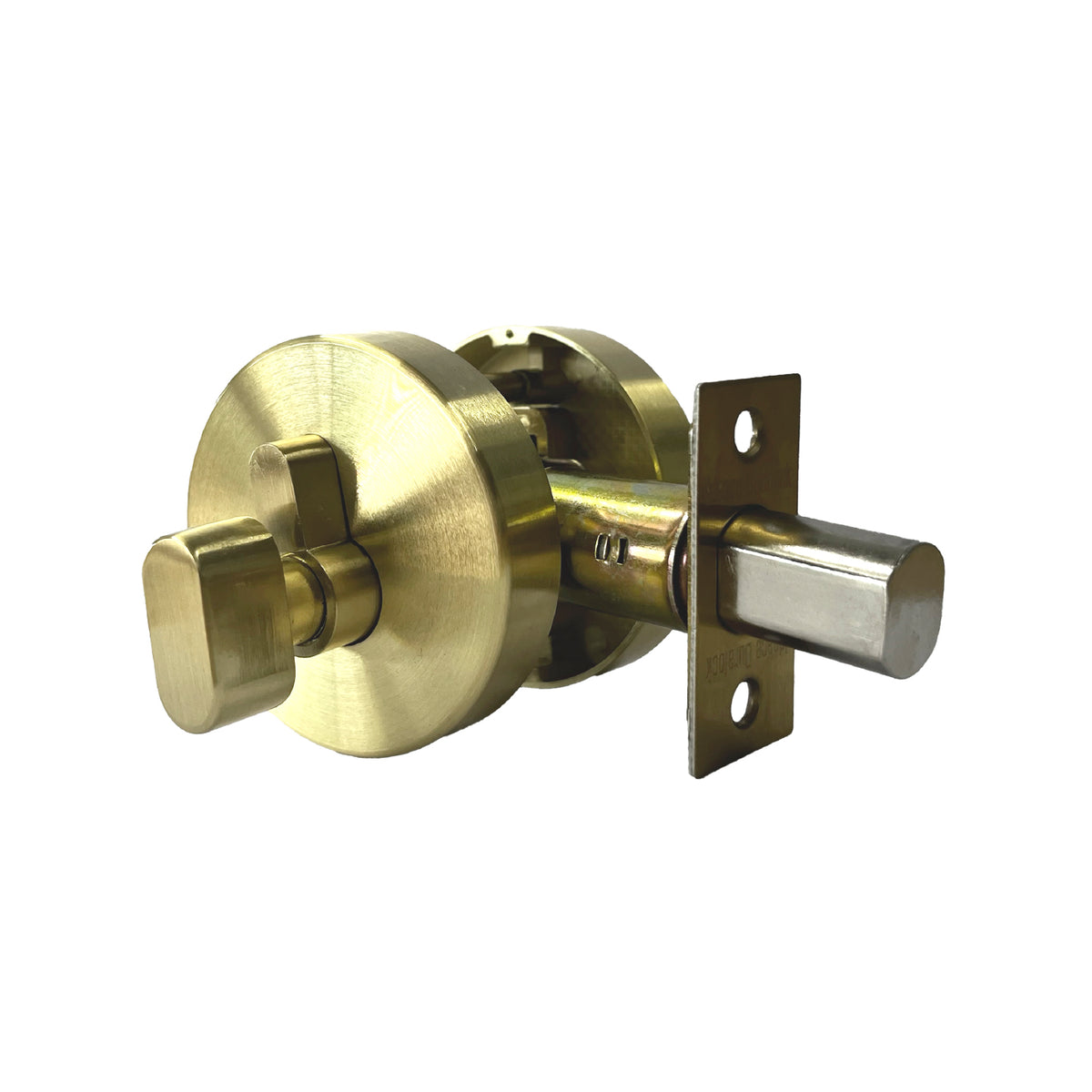 Cerrojo Auxiliar de Seguridad 750 - Dorado Satín