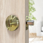 Cerrojo Auxiliar de Seguridad 750 - Dorado Satín