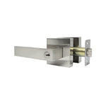 Cerradura de Manija Metálica Maciza 360G - Cromo Mate