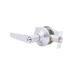 Cerradura de Manija Metálica Maciza Tubular 210 - Cromo Mate